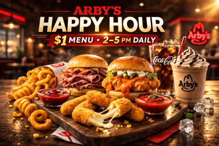 Arby’s Happy Hour