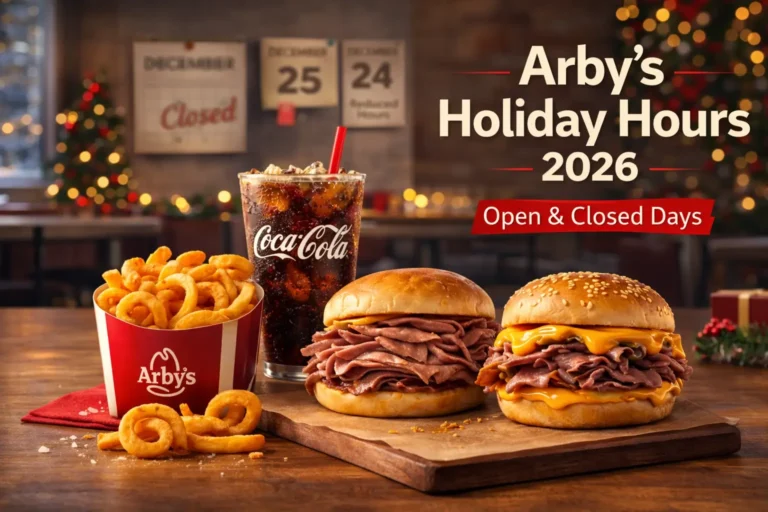 Arby’s Holiday Hours
