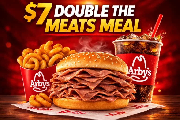 Arby’s $7 Double the Meats Meal