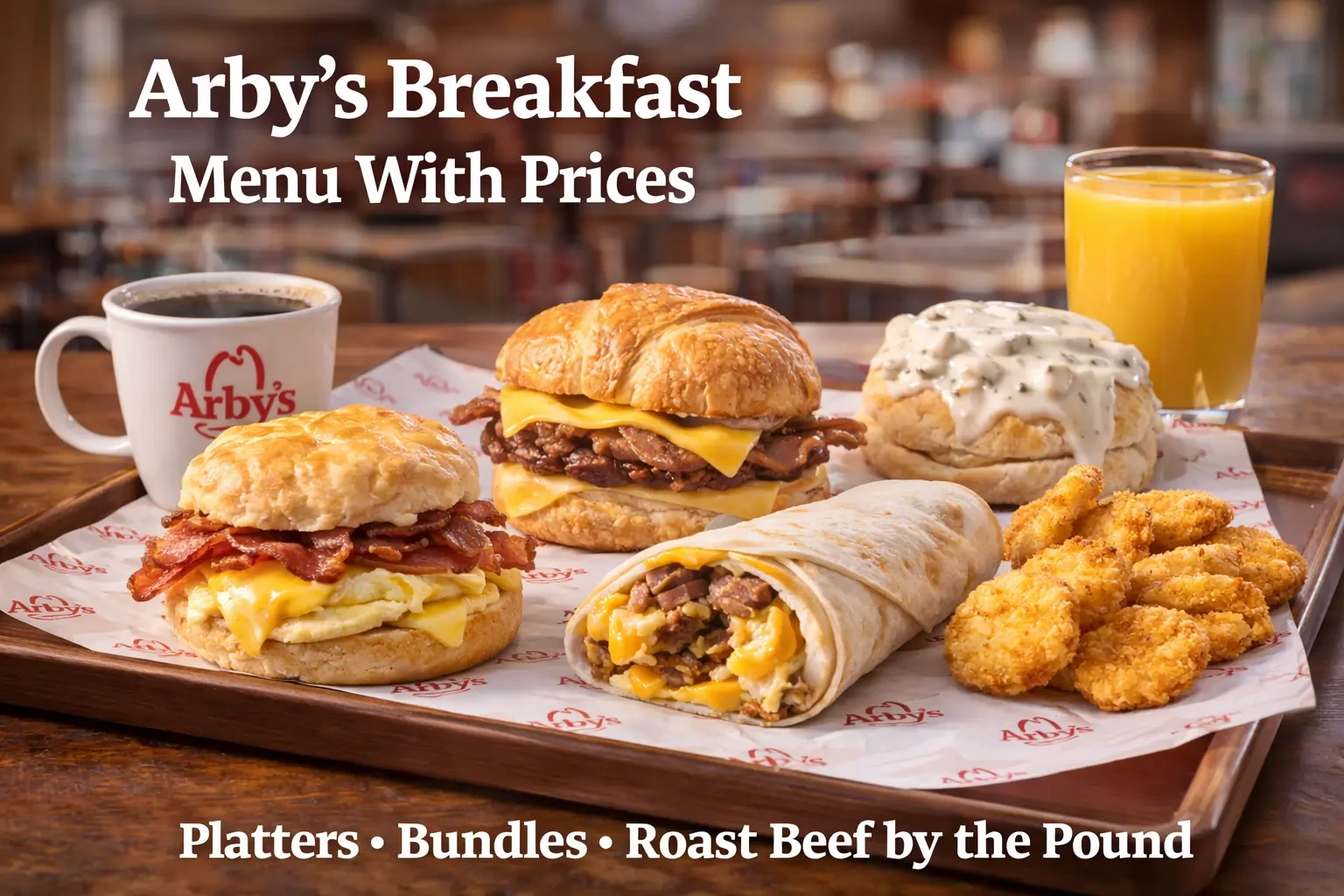 Arby's Breakfast Menu