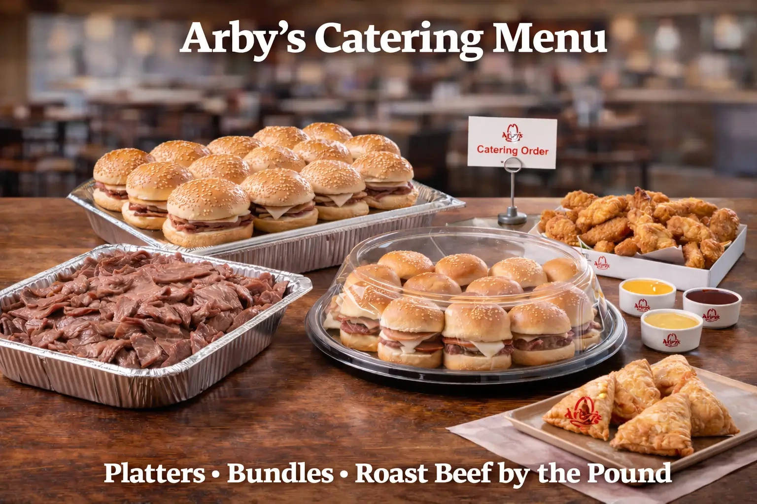 Arby’s Catering Menu