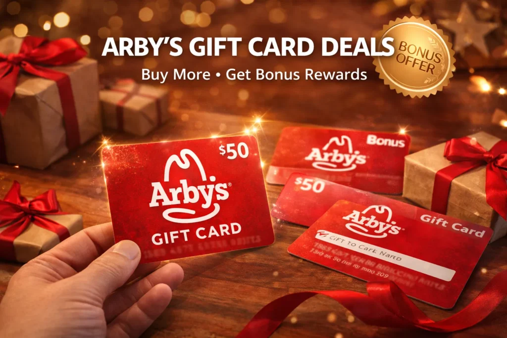 Arby’s Gift Card Bonus