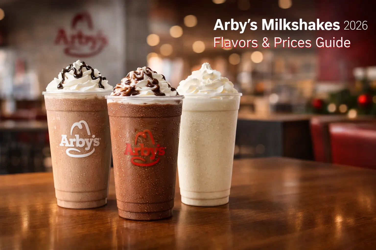 Arby’s Milkshakes