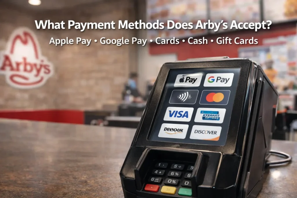Payment Methods Arby’s Accept 