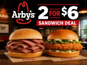Arby’s 2 for $6