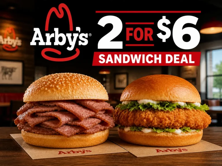 Arby’s 2 for $6